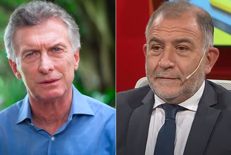 Mauricio Macri y Luis Juez