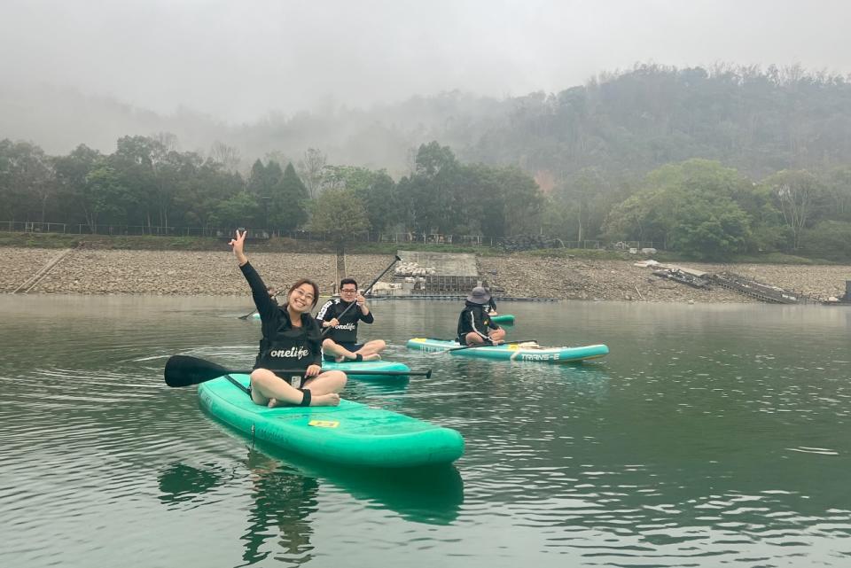 南投日月潭體驗SUP日出團