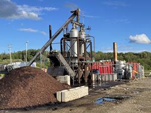 AEG's pilot plant in Maine, where it produces CoalSwitchTM, a new clean energy pellet that can be used alongside or as a substitute for coal, but is made from renewable sources and produces fewer emissions and pollution.