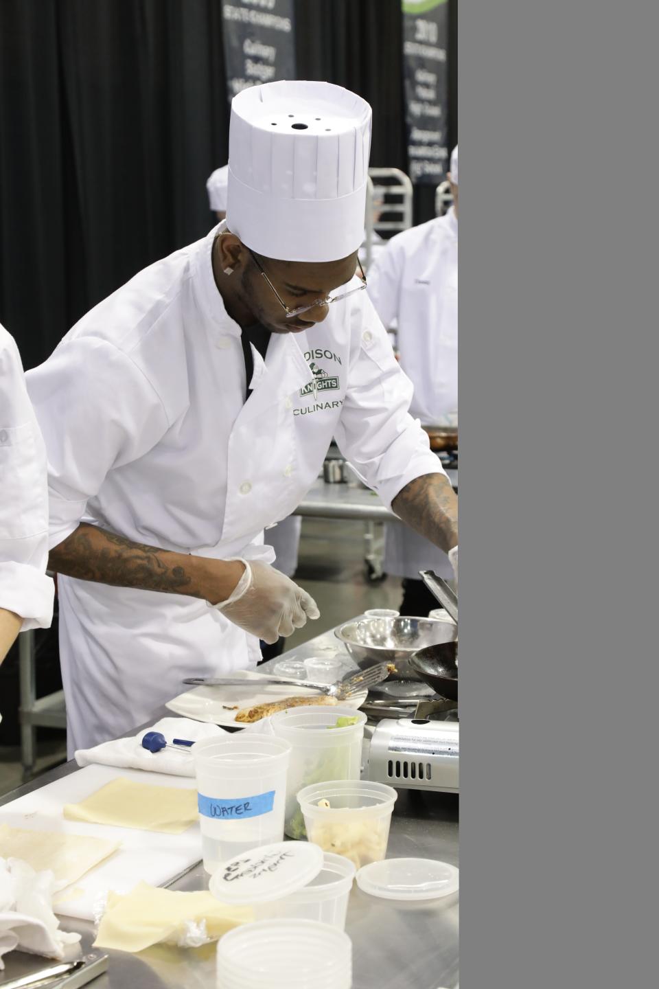 Students participate in the annual Wisconsin ProStart Invitational competition. ProStart encourages students to learn about restaurant careers.