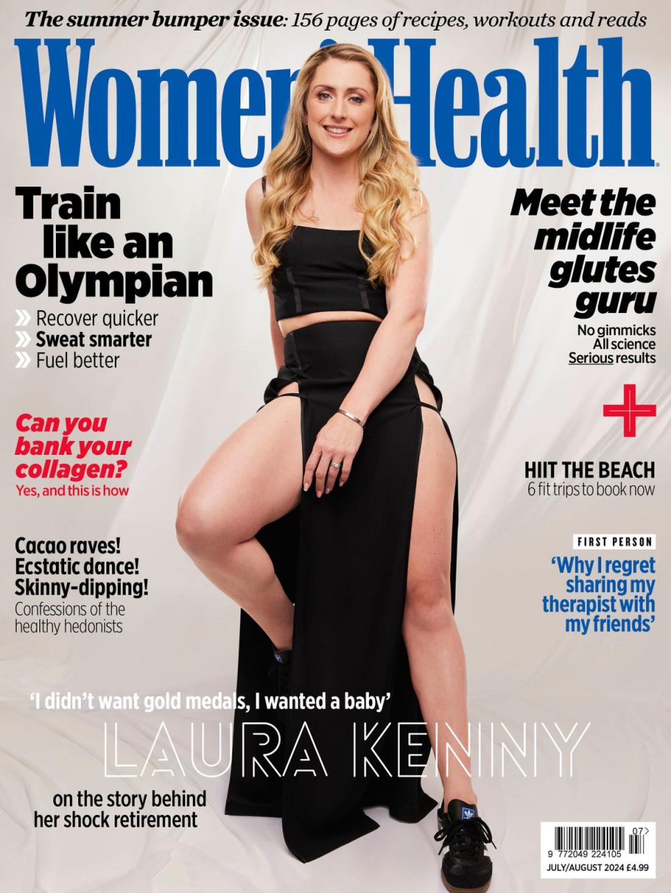 Dame Laura Kenny in Women’s Health (Matthew Monfredi / Women’s Health UK)