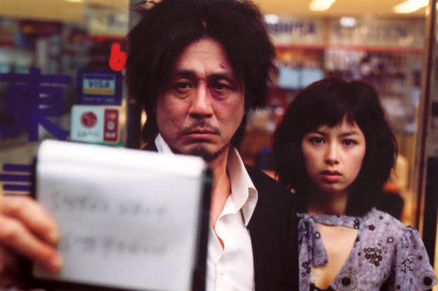 <p>Mary Evans/Egg Films/Show East/Ronald Grant/Everett Collection</p> Choi Min-sik and Oh Dae-su in 'Oldboy'