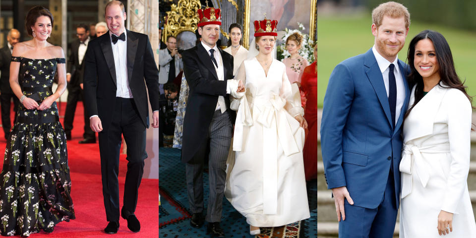<p>From weddings to engagements and charity runs, a recap of the year's royal moments in photos</p>
