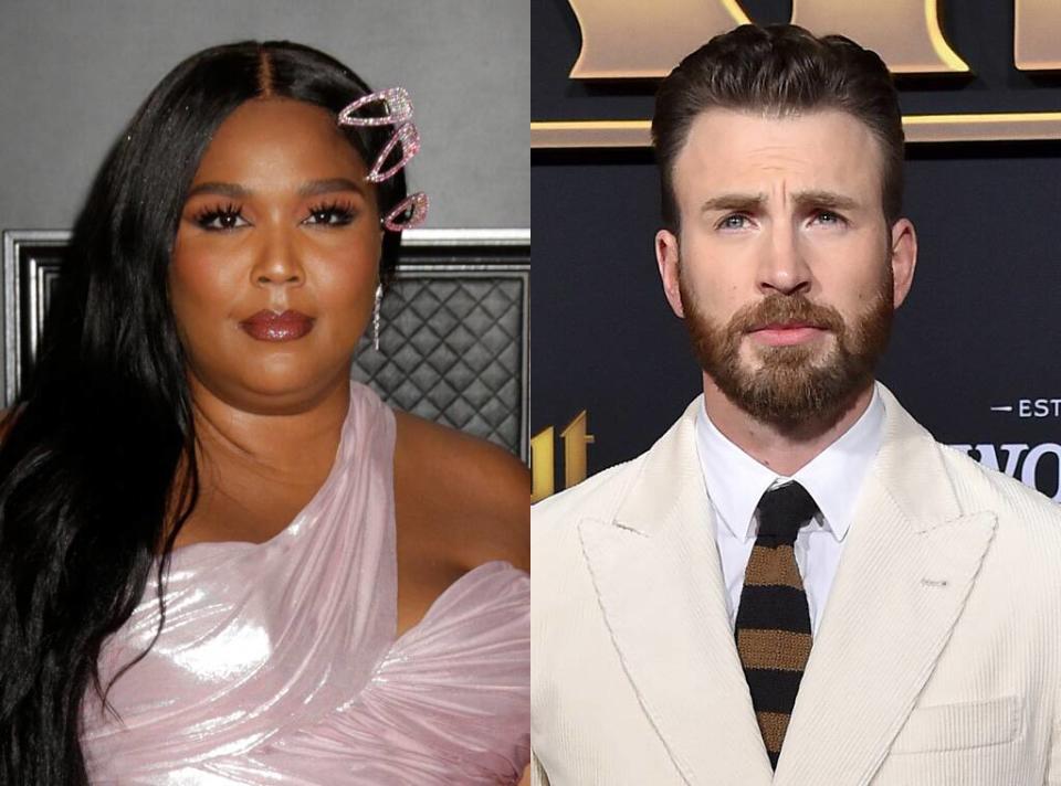 Lizzo, Chris Evans