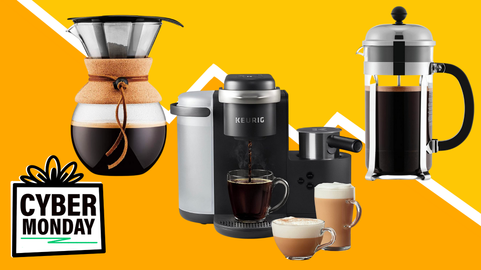 Get an amazing deal on a coffee maker during Cyber Monday 2021.