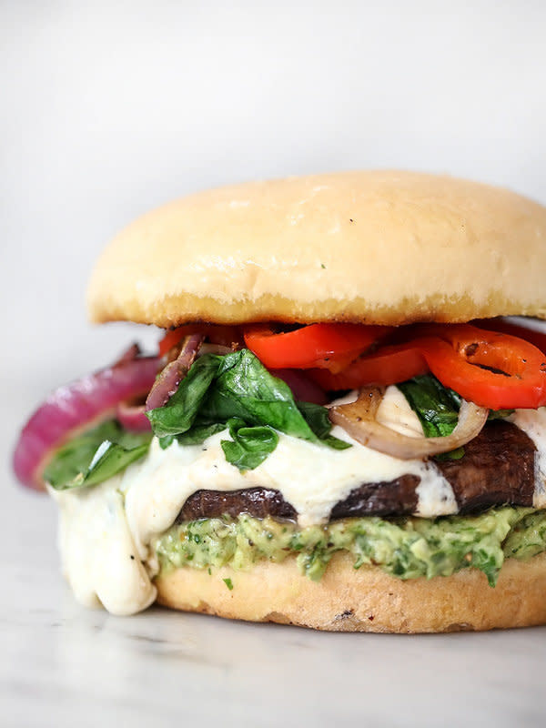 <strong>Get the <a href="https://www.foodiecrush.com/portobello-mushroom-burger/" target="_blank">Portobello Mushroom Burger</a> recipe from Foodie Crush</strong>