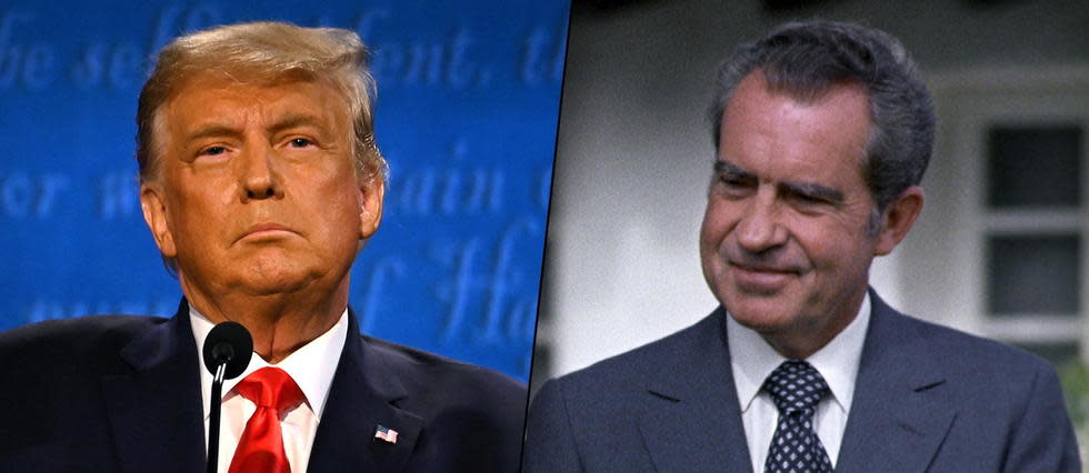 Donald Trump et Richard Nixon