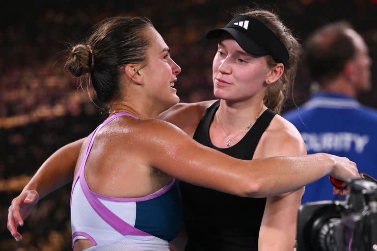 Aryna Sabalenka y Elena Rybakina se habían enfrentado en la final del Australian Open 2023 con triunfo para la bielorrusa