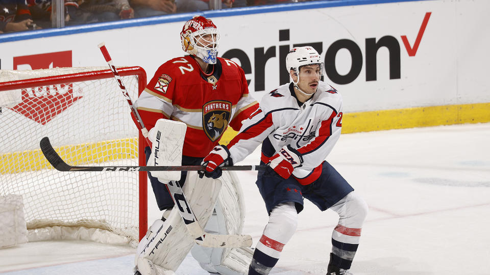 The Capitals' reward for their impressive season is a playoff matchup with the NHL-best Panthers. (Photo by Joel Auerbach/Getty Images)