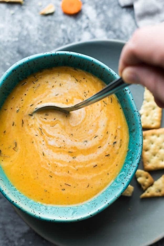 If you recently got an Instant Pot and aren't quite sure where to begin, this super-nourishing soup is a great starting point. It's nutritious and very hands-off, letting you sit back and witness the magic of your new IP.Recipe: Vegan Carrot Ginger Soup