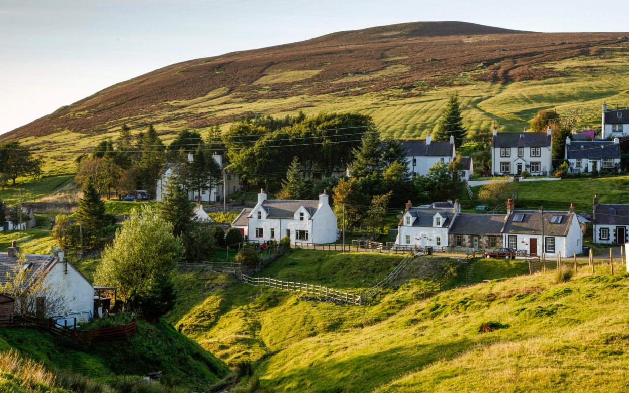 A millionaire aristocrat has agreed to sell land in Scotland's highest village under plans to transform the area into a skiing and gold panning tourist destination - Paul Tomkins/Visit Scotland/TNG 