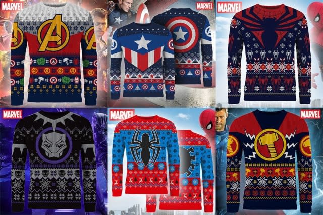 今年Marvel漫畫推出的ugly sweater，不少網民都讚好。