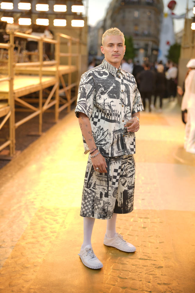 Celebrities at the Louis Vuitton Spring 2024 Menswear Runway Show –  Billboard