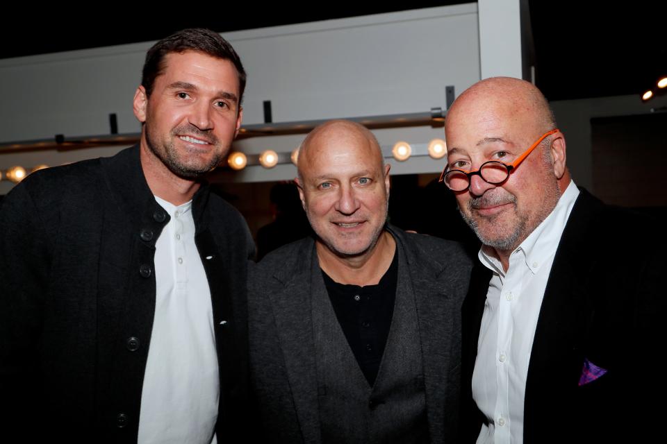 Celebrity chefs Tom Colicchio and Andrew Zimmern are hosting fundraising dinners soon at downtown Wilmington restaurants.