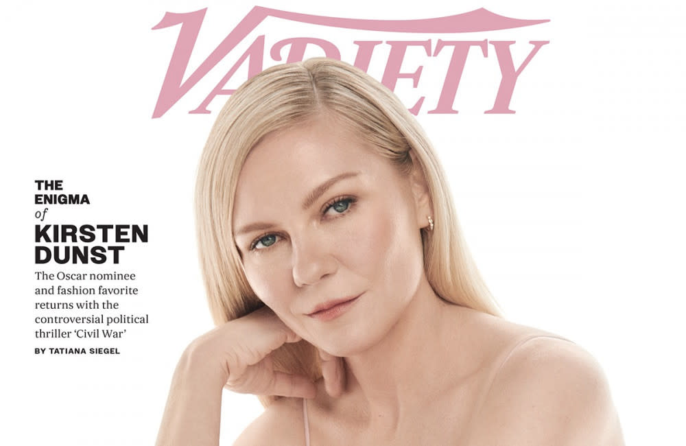 Kirsten Dunst covers Variety magazine (c) Jason Hetherington credit:Bang Showbiz