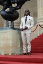 <p>Southern California’s Adoree’ Jackson arrives before the first round of the 2017 NFL football draft, Thursday, April 27, 2017, in Philadelphia. (AP Photo/Julio Cortez) </p>