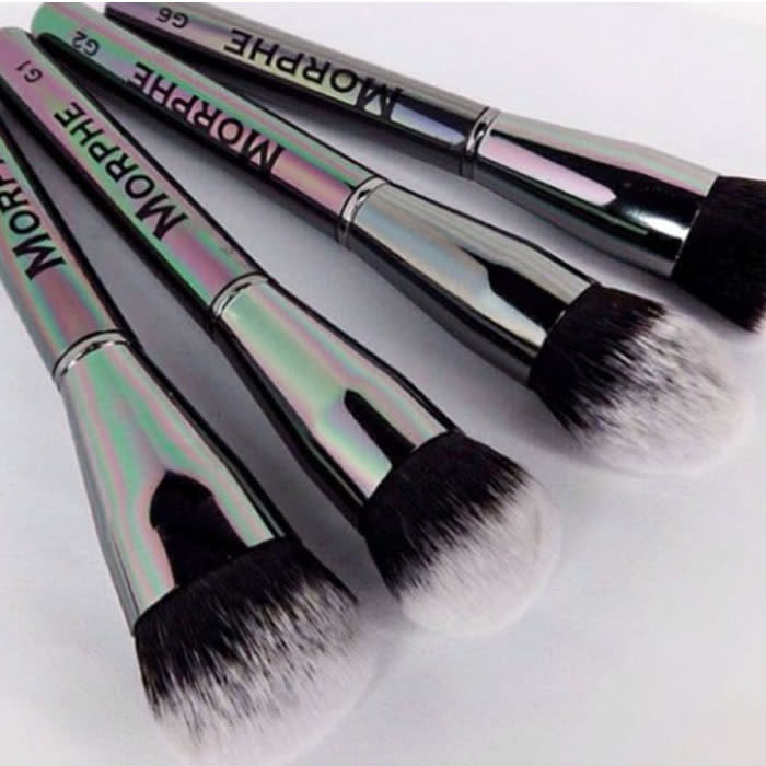 Morphe Brushes It’s pretty hard to watch a YouTube tutorial without seeing some mention of a Morphe brush—it’s become the beauty blogger standard for getting chiseled cheeks and perfectly smoky eyes. Expect high-quality products at no more than $20 a pop. Image/Morphe Brushes
