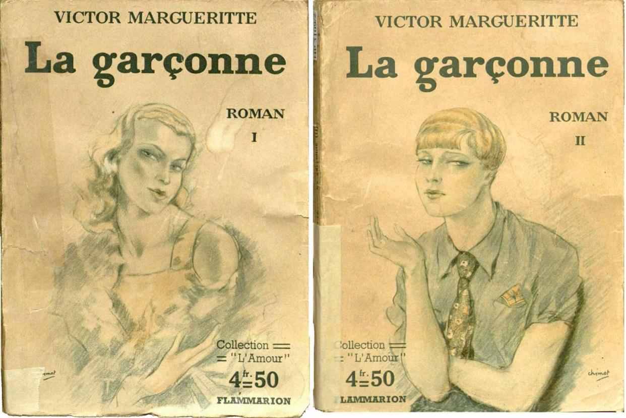 La Garçonne vue par le dessinateur Edouard Chimot en 1939. Collection particulière, Fourni par l'auteur