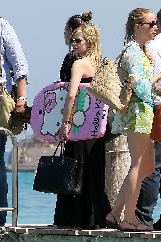 Avril Lavigne St Tropez