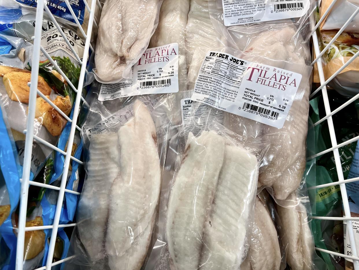 frozen tilapia from trader joe's