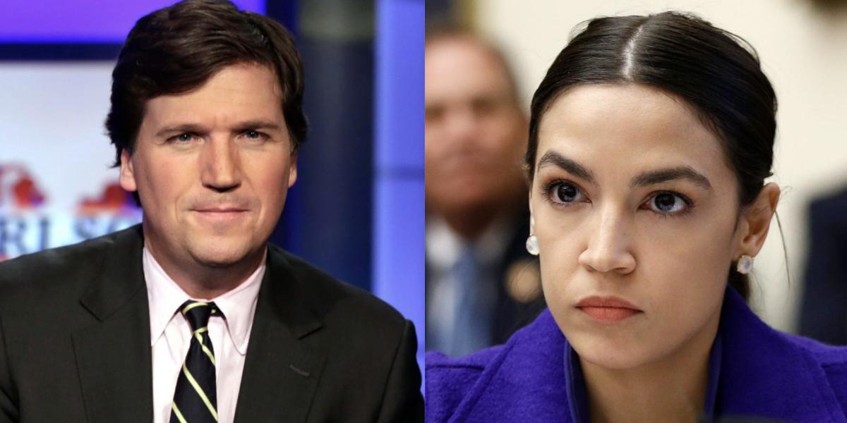 Alexandria Ocasio Cortez Called Tucker Carlson A Creep After He Said