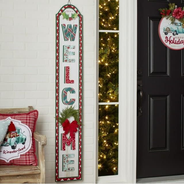 <p><a href="https://go.redirectingat.com?id=74968X1596630&url=https%3A%2F%2Fwww.walmart.com%2Fip%2FThe-Pioneer-Woman-Porch-Sign-Welcome%2F296130899&sref=https%3A%2F%2Fwww.thepioneerwoman.com%2Fholidays-celebrations%2Fg45211938%2Fwalmart-christmas-decorations%2F" rel="nofollow noopener" target="_blank" data-ylk="slk:Shop Now;elm:context_link;itc:0;sec:content-canvas" class="link ">Shop Now</a></p><p>The Pioneer Woman Welcome Porch Sign</p><p>walmart.com</p><p>$14.98</p><span class="copyright">Walmart</span>