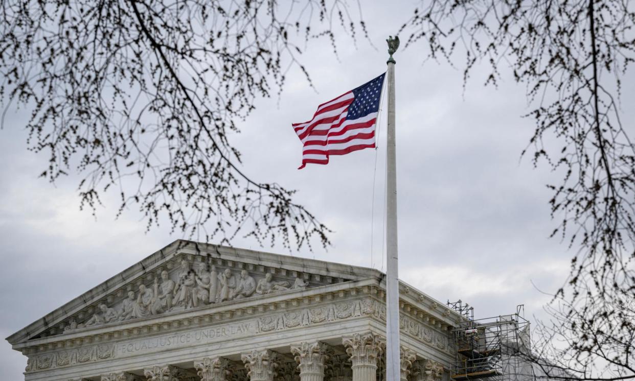 <span>The US supreme court in Washington DC.</span><span>Photograph: Mandel Ngan/AFP/Getty Images</span>