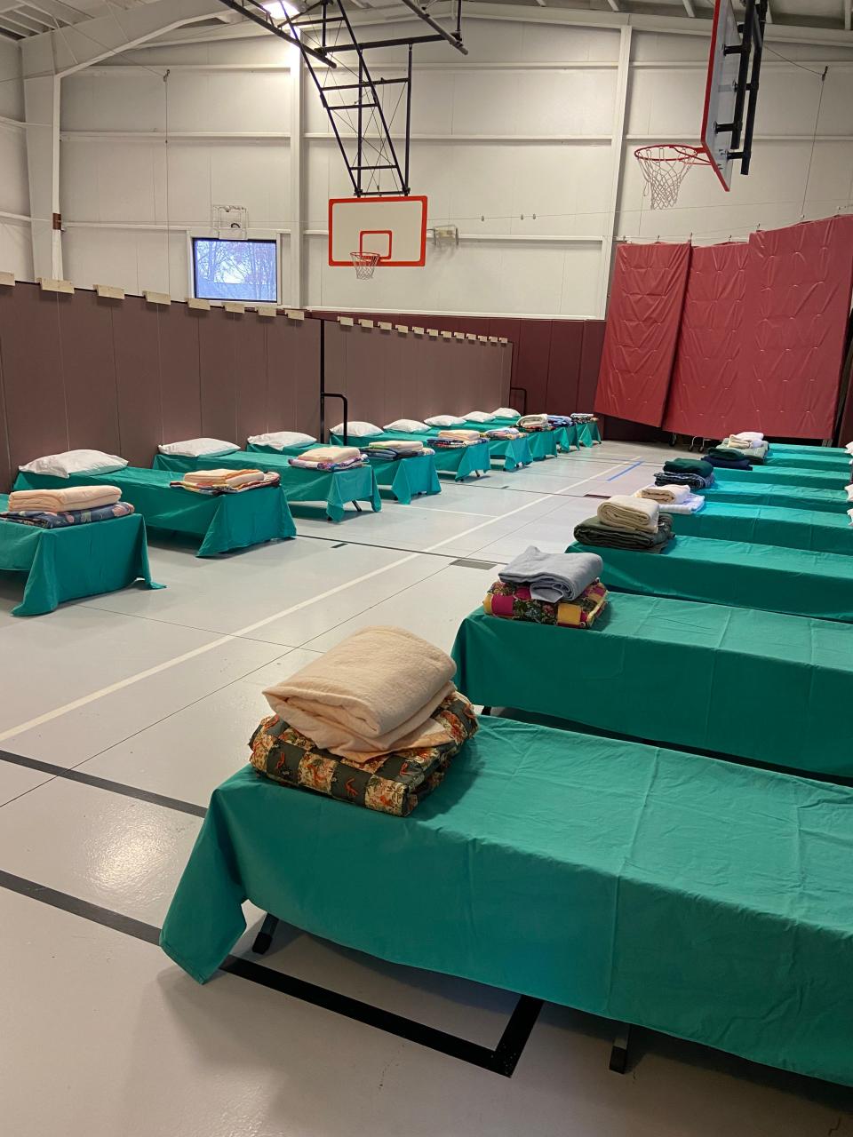 Wayne County has roughly 114 people living in shelters or on the streets, according to a recent point-in-time count. That's more than the 107 counted in 2022 and less than the 140 in 2019. The Salvation Army gymnasium in Wooster serves as a shelter during severe weather for those in need.