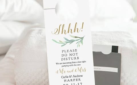 Make sure your guests get a good night's sleep - Credit: Connie and Joan / Etsy/Connie and Joan / Etsy