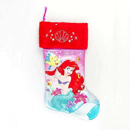 Ariel Satin Christmas Stocking