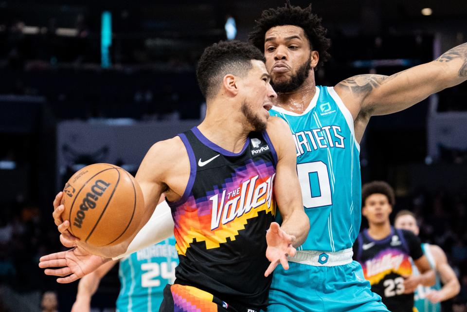 Could the Phoenix Suns add Miles Bridges to their Big 3 of Devin Booker, Kevin Durant and Bradley Beal at the 2024 NBA trade deadline?