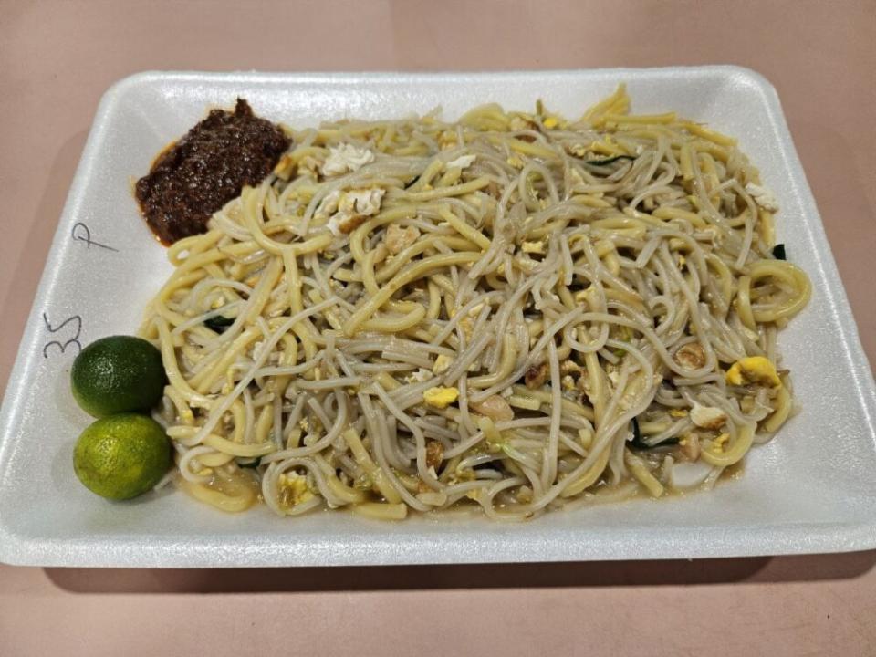 worst - plate of hokkien prawn mee