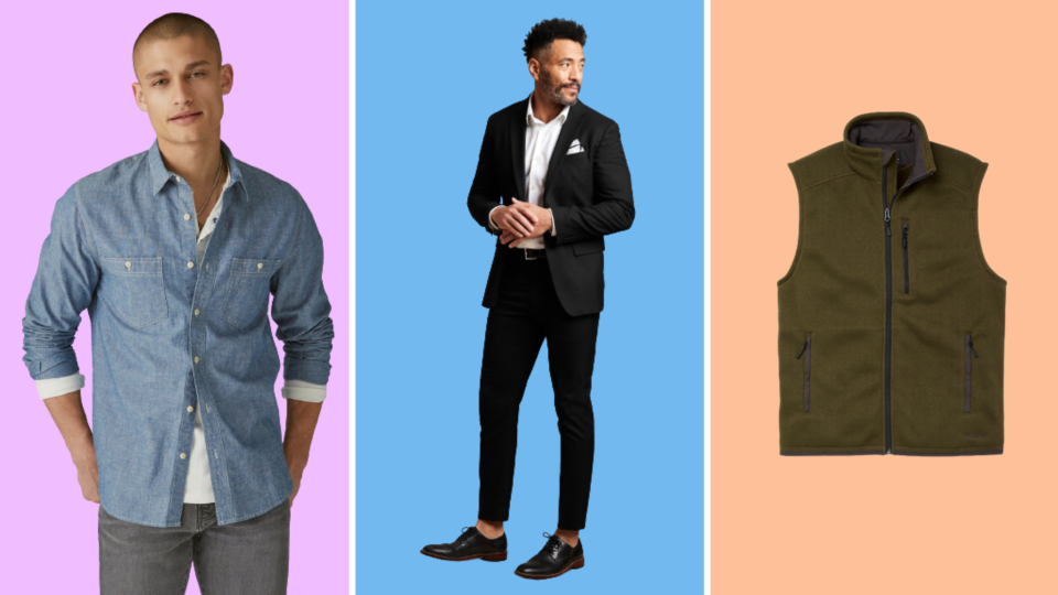 Look toward JD's traditional style to build basics for your own wardrobe.