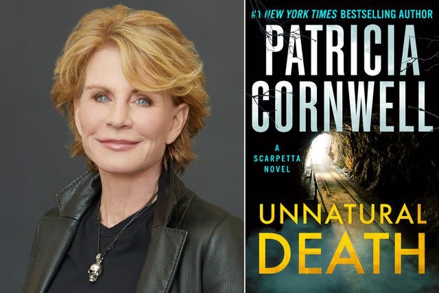 <p>Patrick Ecclesine; Grand Central Publishing</p> Patricia Cornwell; 'Unnatural Death'