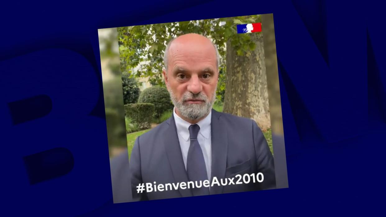 Jean-Michel Blanquer ce jeudi 16 septembre 2021 - Twitter