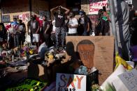 <p>Family and friends had a remembrance of George Floyd on Saturday, May 30th at the spot where the 46-year-old father was killed outside Cup Foods in Minneapolis on Memorial Day.</p>