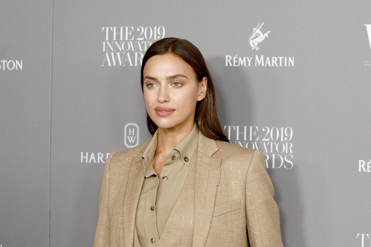 NEW YORK, NEW YORK - NOVEMBER 06: Irina Shayk attends the WSJ. Magazine 2019 Innovator Awards sponsored by Harry Winston and Rémy Martinat MOMA on November 06, 2019 in New York City. (Photo by Lars Niki/Getty Images for WSJ. Magazine Innovators Awards )