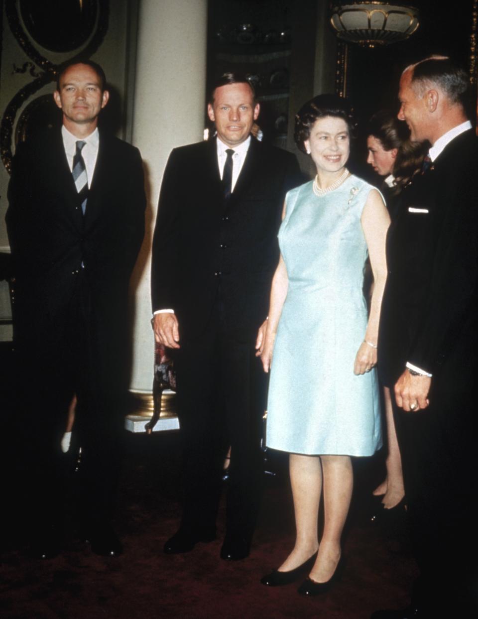 See the Real Life Photos from the Apollo 11 Astronauts' Visit to Buckingham Palace