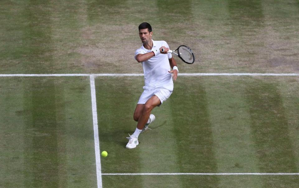 Tennis players must wear all-white in certain tournaments.