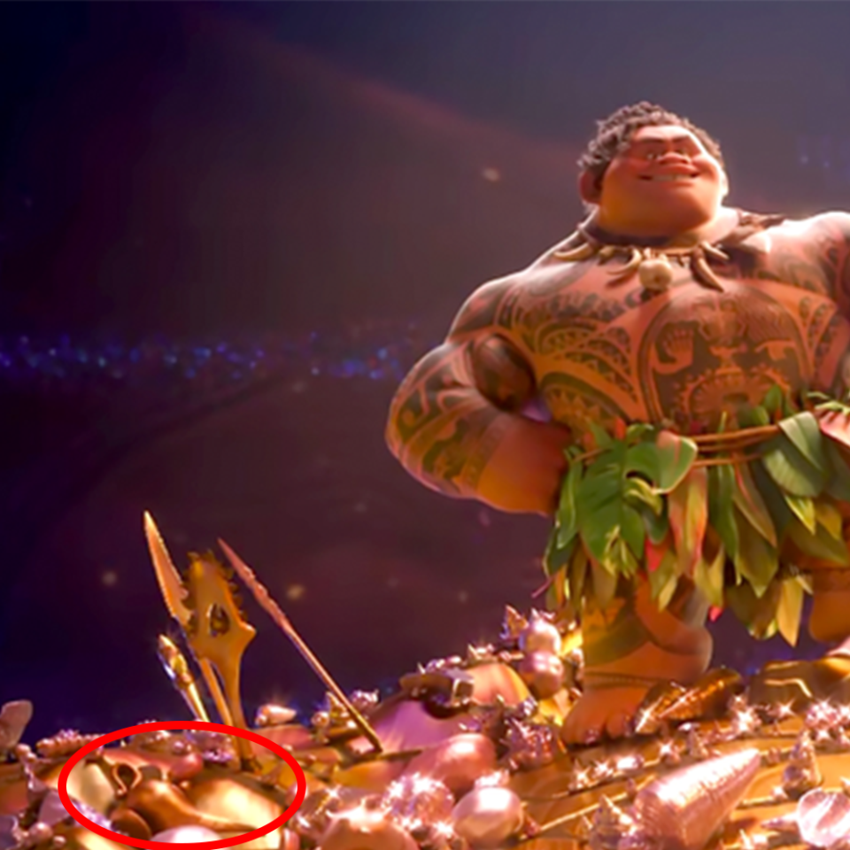 Aladdin's Lamp in 'Moana' (2016)