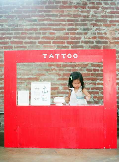 Temporary Tattoo Parlor