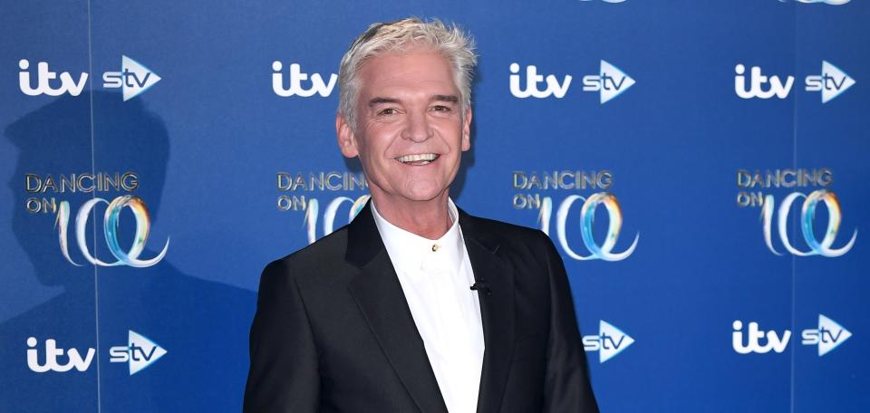 Phillip Schofield's weight loss became noticeable in the months before he came out. (Getty Images)