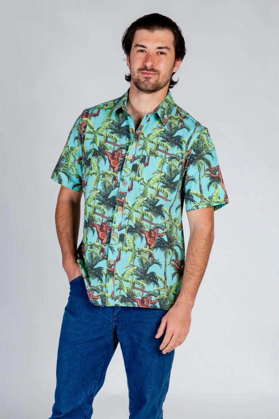 Shinesty "The Brass Monkey" Hawaiian Shirt