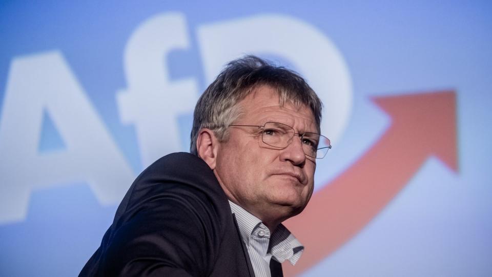 Der AfD-Vorsitzende Jörg Meuthen sieht die Probleme um den rechtsnationalen Flügel der Partei vorerst gelöst. Foto: Michael Kappeler