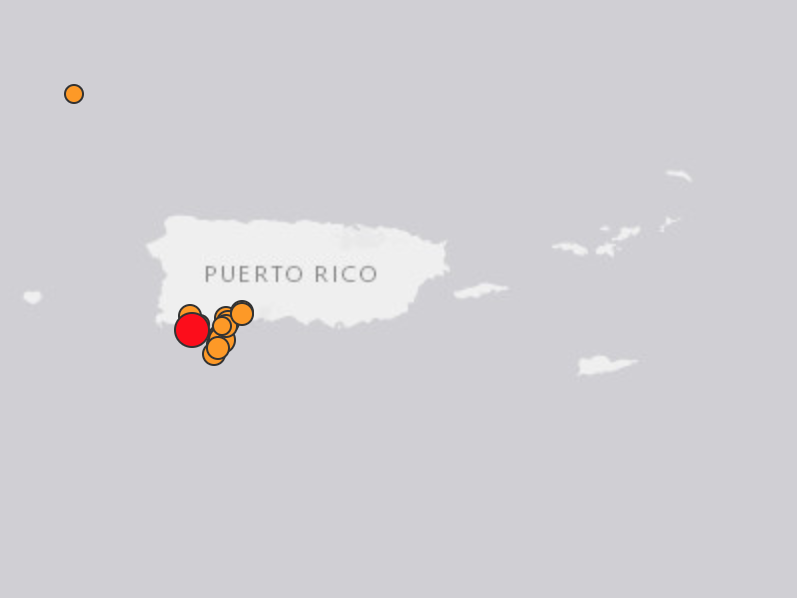 Latest earthquake, on Wednesday, could be felt as far as San Juan: USGS