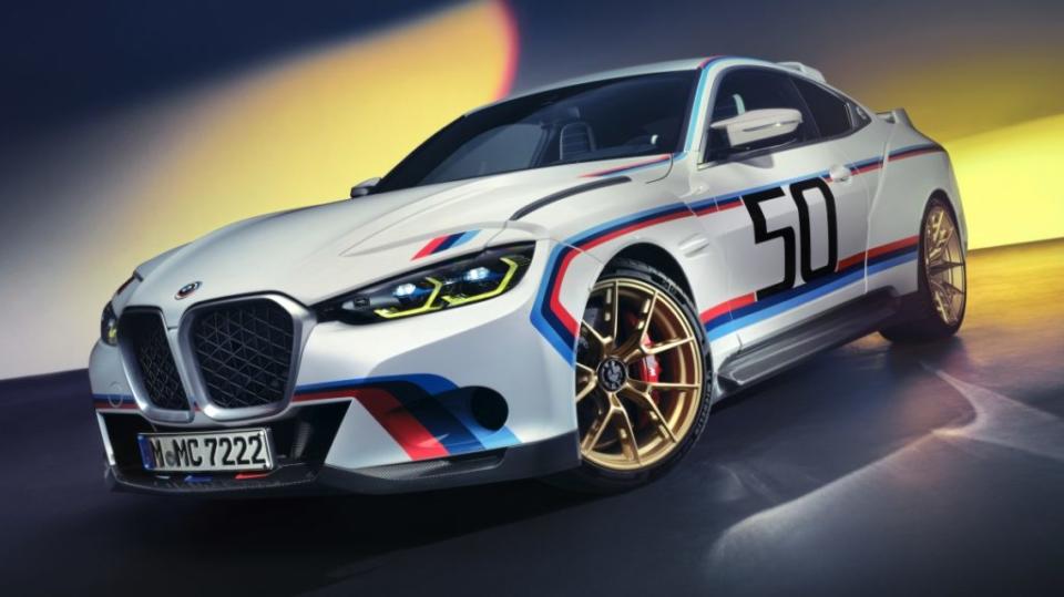 為了慶祝M GmbH成立50週年，BMW決定推出全新一代的3.0 CSL。(圖片來源/ BMW)