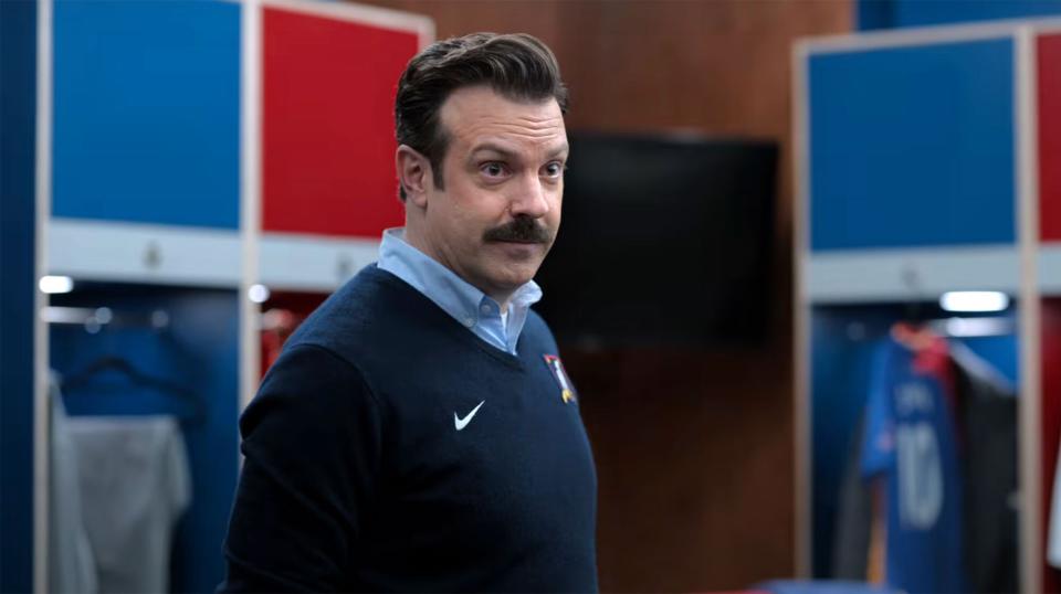 Jason Sudeikis in season 3 of Ted Lasso