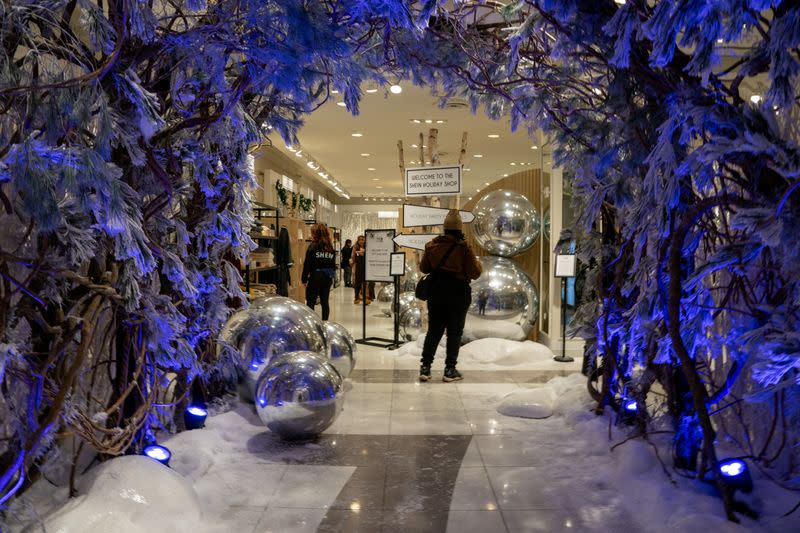 FILE PHOTO: Shein Holiday Pop-Up Shop In Forever 21 at Times Square