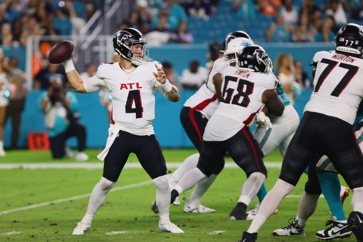 Falcons vs. Dolphins Highlights from preseason opener in Miami Yahoo