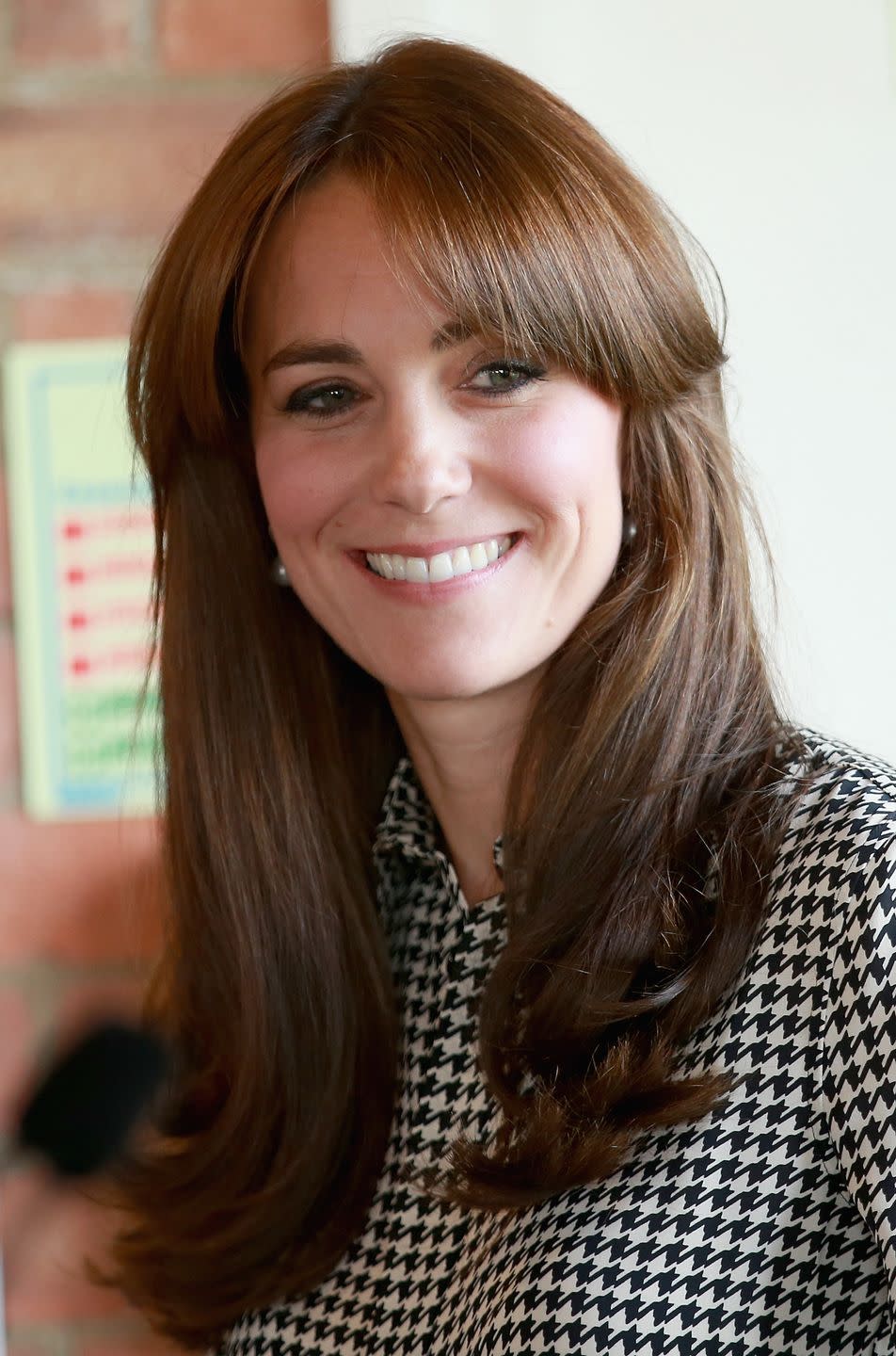 Side fringe hairstyles: Kate Middleton